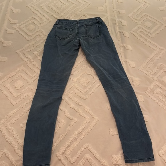 Highway Jeans, size 1 adult (not size 2), medium blue. No holes or rips - Picture 3 of 4
